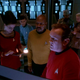 “In the old days, Operations officers wore red, Command officers wore gold-” “And women wore less.”